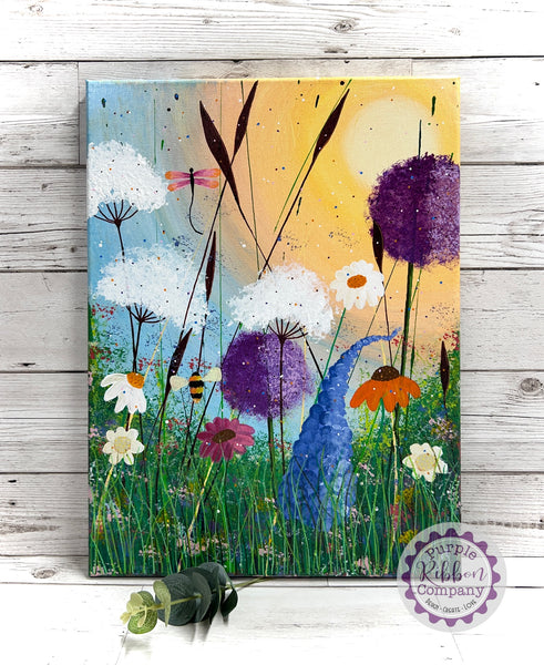 Wildflower Paintings Canvas (30x40cm) - Option 3