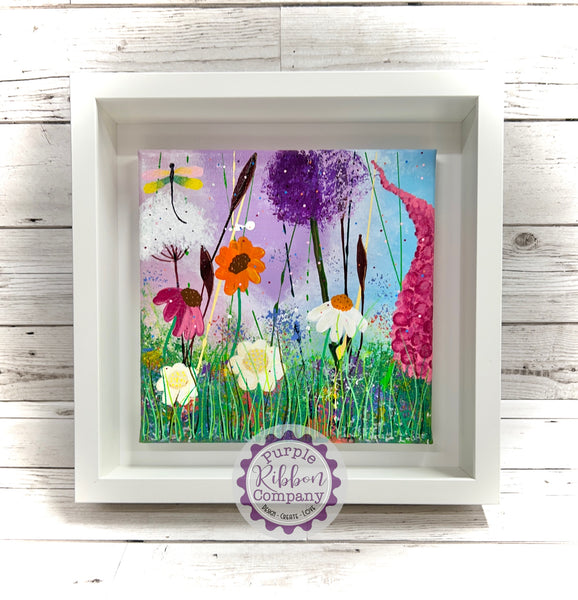 Framed Wildflower Paintings - Option 3