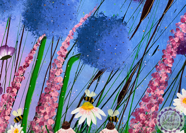 Wildflower Paintings Canvas (40x40cm) - Option 2