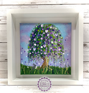 Framed 'Trees of Love' Paintings - Option 1