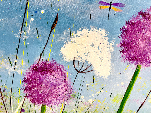 Wildflower Paintings Canvas (70x50cm) - Option 6