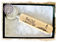 Handheld Bottle Opener - Best Dad in Whitley Bay (St Mary’s Lighthouse)