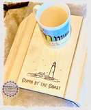 Flexible Sofa Tray - Cuppa by the Coast (St Mary’s Lighthouse, Whitley Bay)