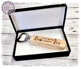 Handheld Bottle Opener - Life is better in Morpeth (St Mary’s Church & Morpeth Chantry)